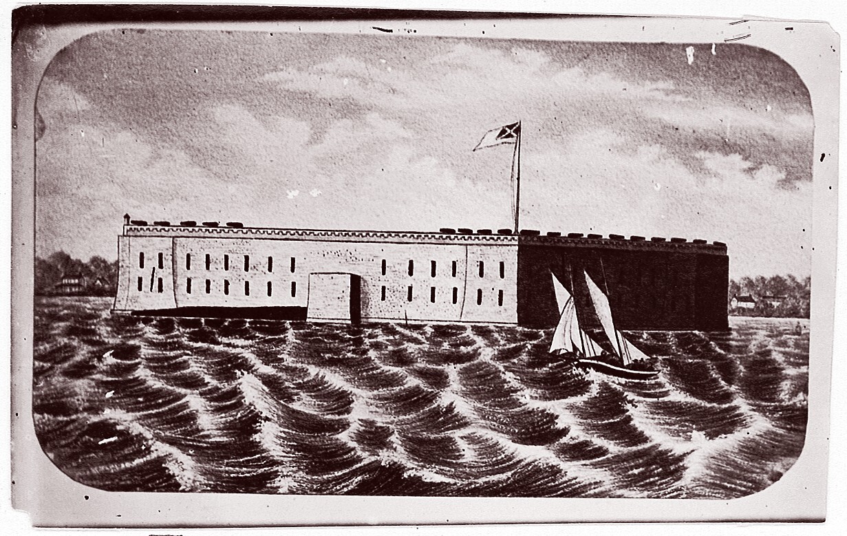 Fort Sumter Drawing